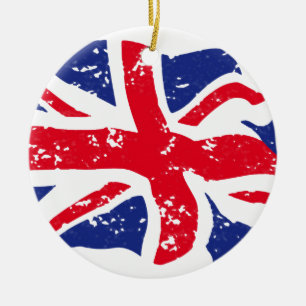 Ornamento De Cerâmica Sinalizador do Reino Unido