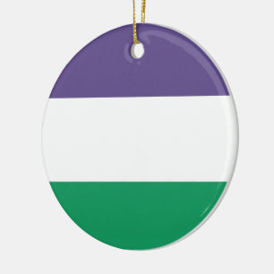 Ornamento De Cerâmica Sinalizador Suffragette