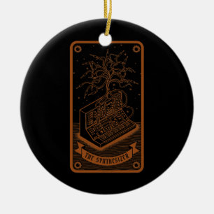 Ornamento De Cerâmica Sincronização Engraçada da placa de inicialização