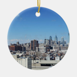 Ornamento De Cerâmica Skyline de Philadelphfia