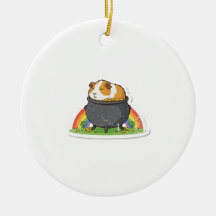 Sleeping Guinea Pig St.Patrick's Day