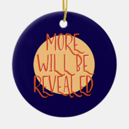 Ornamento De Cerâmica Slogan de Recuperação Revelado