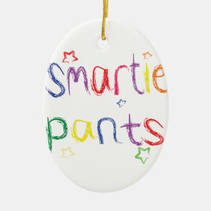 Ornamento De Cerâmica Smartie arfa parabéns do divertimento