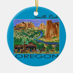 Ornamento De Cerâmica Smith Rock ~ Oregon