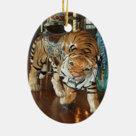 Ornamento De Cerâmica Sneaky Tiger