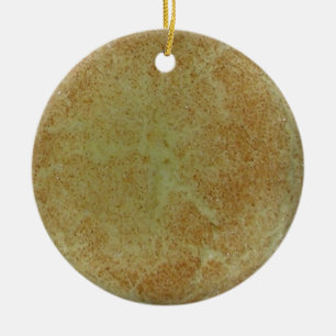 Ornamento De Cerâmica Snickerdoodle Cookie Ornament