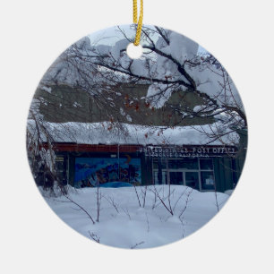 Ornamento De Cerâmica Snow Rush