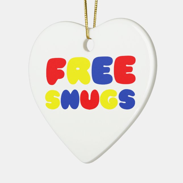 ORNAMENTO DE CERÂMICA SNUGS GRATUITOS (Esquerda)