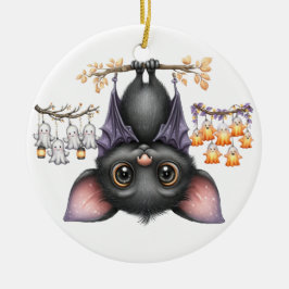 Ornamento De Cerâmica Só andando, Bats