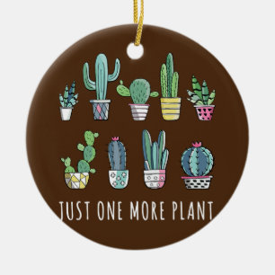 Ornamento De Cerâmica Só Mais Um Cactus Vegetal Potes Suculentos Da Mã