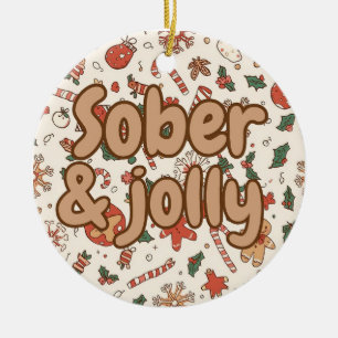 Ornamento De Cerâmica Sober natal