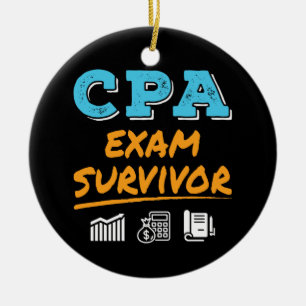 Ornamento De Cerâmica Sobrevivência de exame CPA