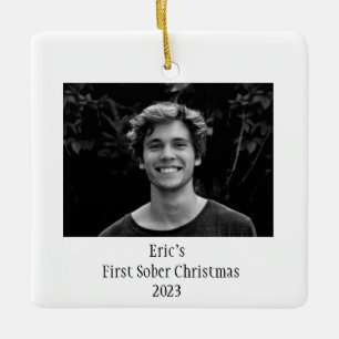 Ornamento De Cerâmica Sobriety Gift Keepsasait Foto Mínima