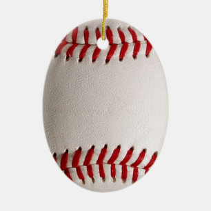 Ornamento De Cerâmica Softball de beisebol