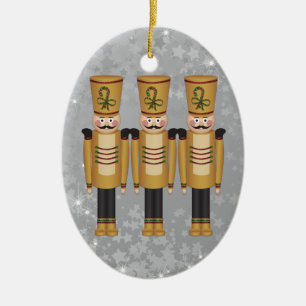 Ornamento De Cerâmica Soldado de Brinquedo Natal Nutcracker