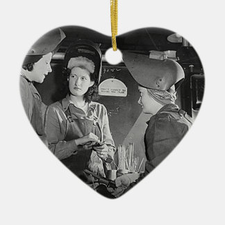 Ornamento De Cerâmica Soldadores das mulheres