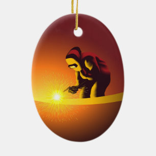 Ornamento De Cerâmica Soldadura