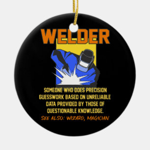 Ornamento De Cerâmica Soldadura de definição de emprego para o Funny W