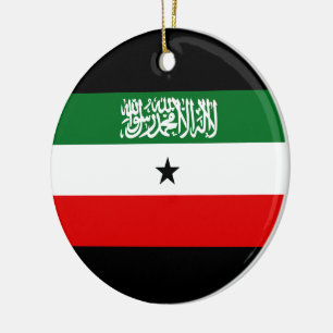 Ornamento De Cerâmica Somaliland Flag