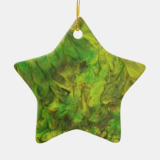 Ornamento De Cerâmica sonho verde