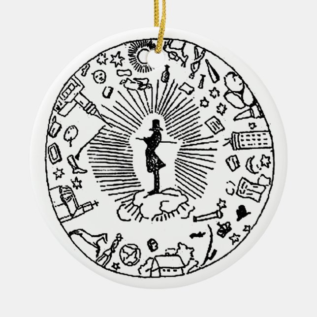 ORNAMENTO DE CERÂMICA "SOREN KIEKEGAARD: O CASO DE COSAIR " (Frente)