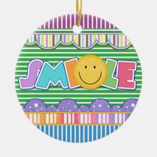 Ornamento De Cerâmica Sorria - SRF