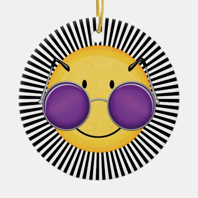 Ornamento De Cerâmica Sorria - SRF (Frente)