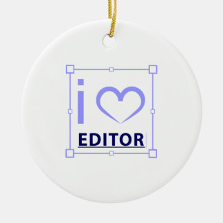 Ornamento De Cerâmica Sou Editor