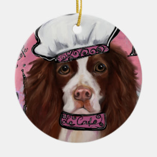 Ornamento De Cerâmica Springer Spaniel Inglês