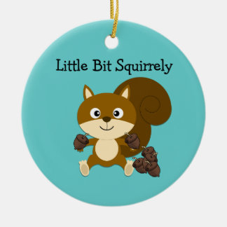 Ornamento De Cerâmica Squirrely
