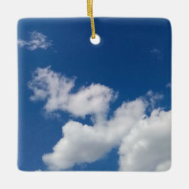 Ornamento De Cerâmica Steps in the sky 