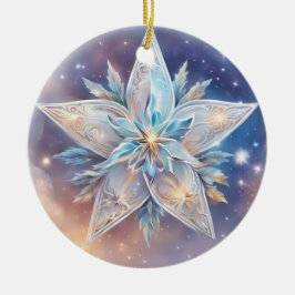 Ornamento De Cerâmica  Sternen wasserfarben pastell Gemälde