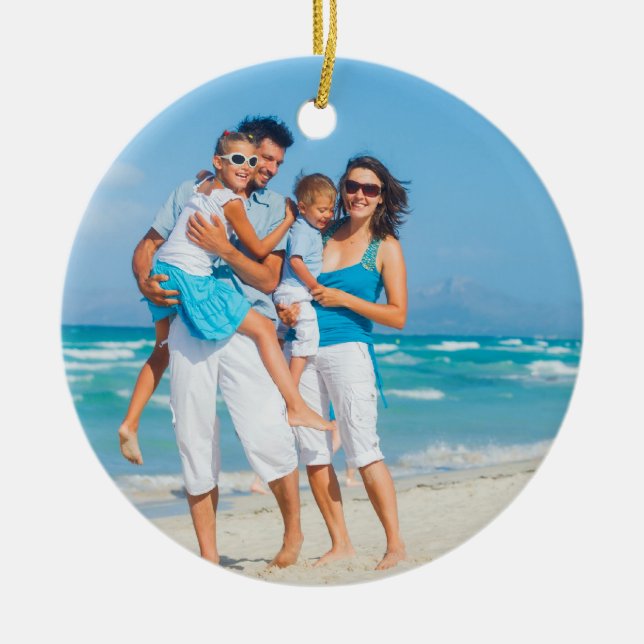 Ornamento De Cerâmica Sua criação retornou - SRF (Frente)