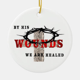 Ornamento De Cerâmica suas feridas