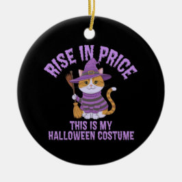 Ornamento De Cerâmica Suba no Preço, esta é a minha fantasia de Hallowee