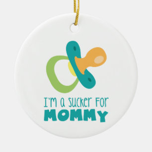 Ornamento De Cerâmica Sucker Para Mamães