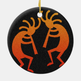 Ornamento De Cerâmica Sudoeste Kokopelli