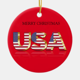 Ornamento De Cerâmica Sumo de Cerâmica Merry Christmas USD