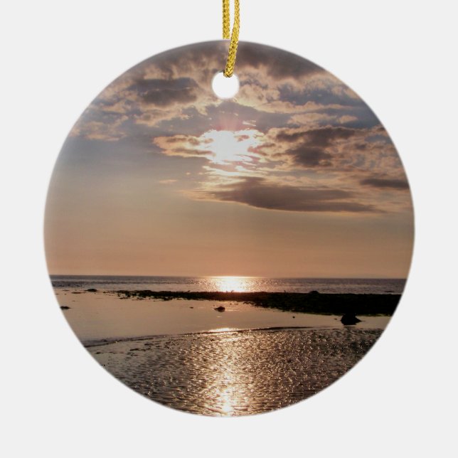 ORNAMENTO DE CERÂMICA SUNSET (Frente)