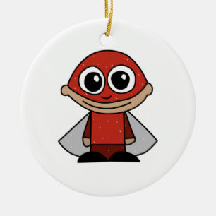 Ornamento De Cerâmica Super-herói