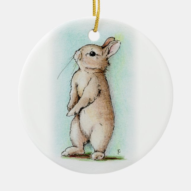 Ornamento De Cerâmica Suporte (Frente)