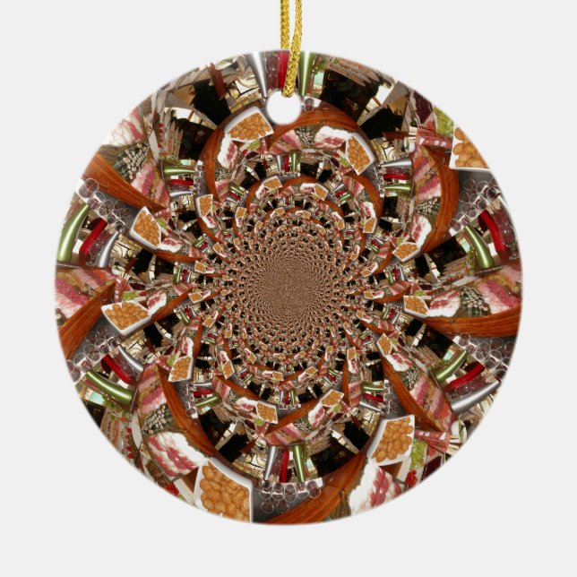 Ornamento De Cerâmica Sushi (Frente)