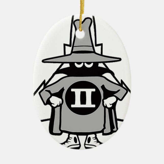 Ornamento De Cerâmica Susto do fantasma F-4 (Frente)