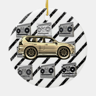 ORNAMENTO DE CERÂMICA SUV HOLIDAY