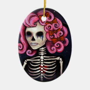 Ornamento De Cerâmica Suzie triste
