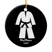 Taekwondo Karate Black Belt Personalizado