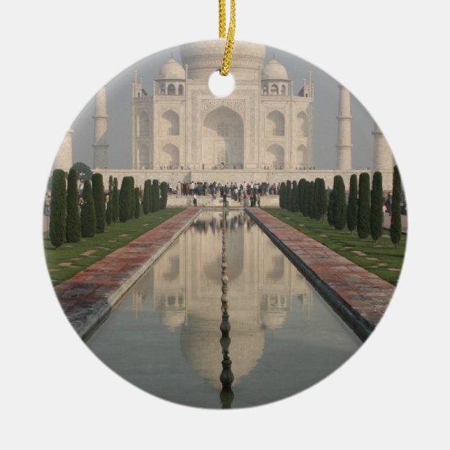 Ornamento De Cerâmica Taj Mahal, Agra, India (Frente)