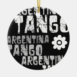Ornamento De Cerâmica Tango de Argentina