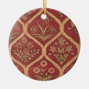 Ornamento De Cerâmica Tapete persa ou turco, 16o/século XVII (lã