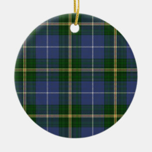 Ornamento De Cerâmica Tartan da Nova Escócia